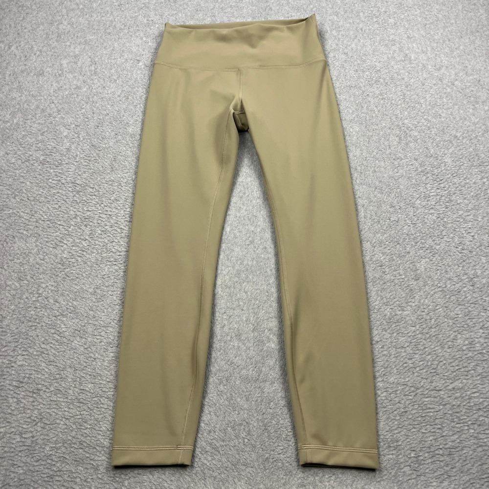 Lululemon Wunder Train High-Rise Tight 25" Womens 8 Tan Everlux Leggings W5CR7S